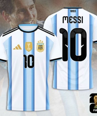 Lionel Messi X Argentina National Football Team World Cup 2026 3D Shirt Hoodie