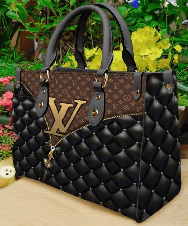 Louis Vuitton Bag, Louis Vuitton Brown Black Luxury Brand Fashion Premium Women Small Handbag For Beauty