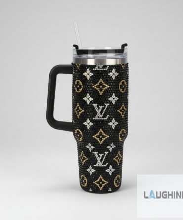 Louis Vuitton Lv Rhinestone Stanley Tumbler 40Oz