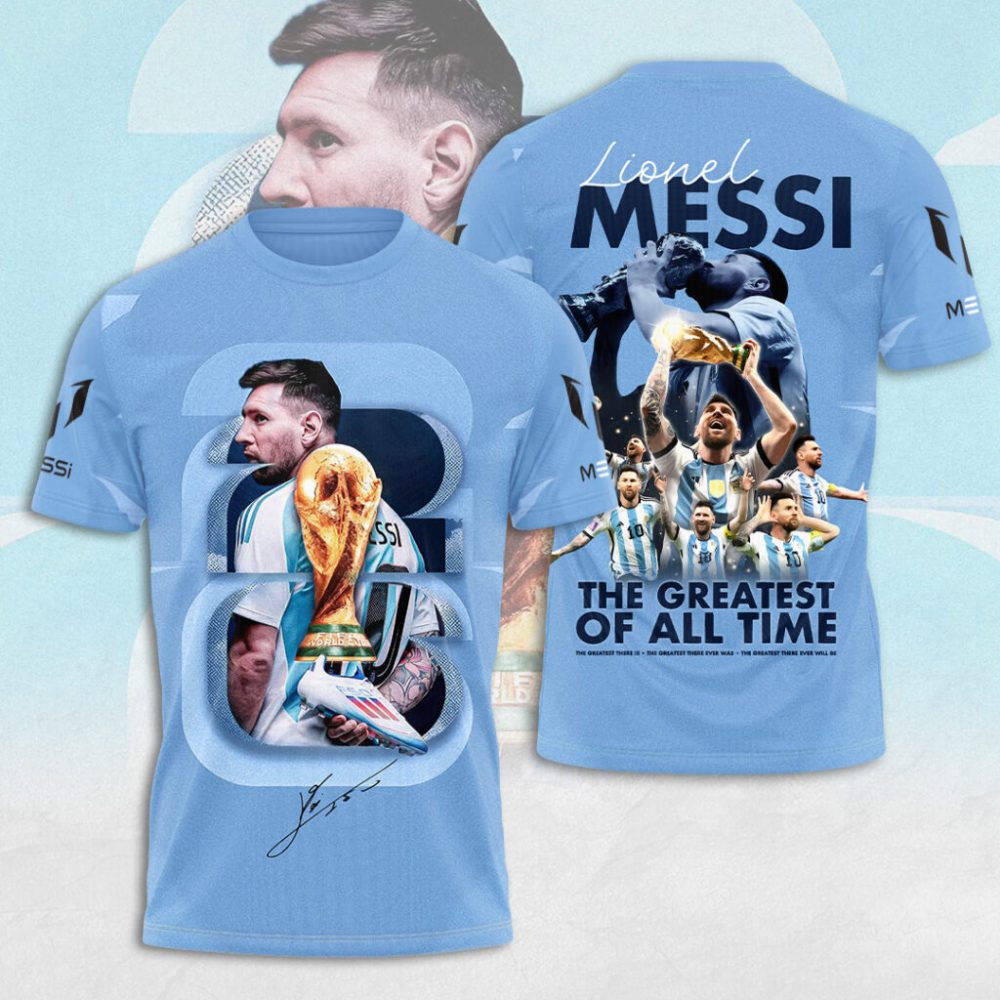 M10 Messi The Last Dance World Cup 2026 3D Shirt Hoodie