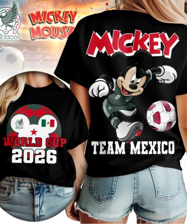 Mexico , Premium Wc26 Mickey Women Shirt