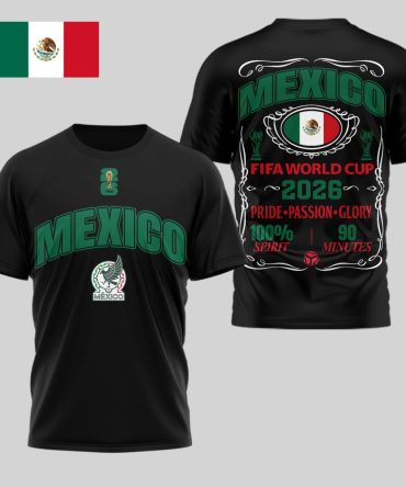 Mexico , Premium Wc26 Pride Passion Glory 3D Shirt