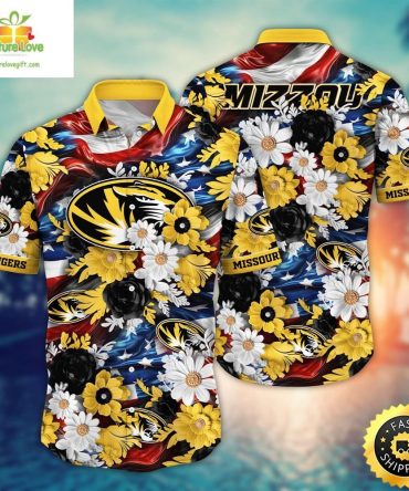 Missouri Tigers Ncaa Hawaii Shirt Independence Day