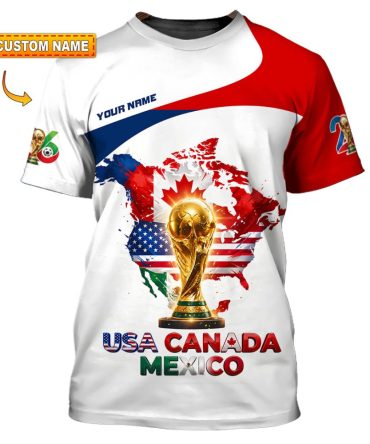 Unisex Shirt Hoodie - Custom World Cup 2026 Shirt Hoodie
