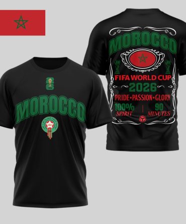 Morocco , Premium Wc26 Pride Passion Glory 3D Shirt