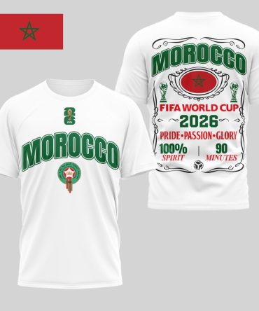 Morocco , Premium Wc26 Pride Passion Glory 3D Shirt