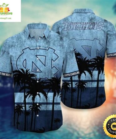 Ncaa Tar Heels Hawaiian Shirt Summer Football Tropical