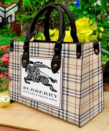 Burberry Leather Handbag Luxury