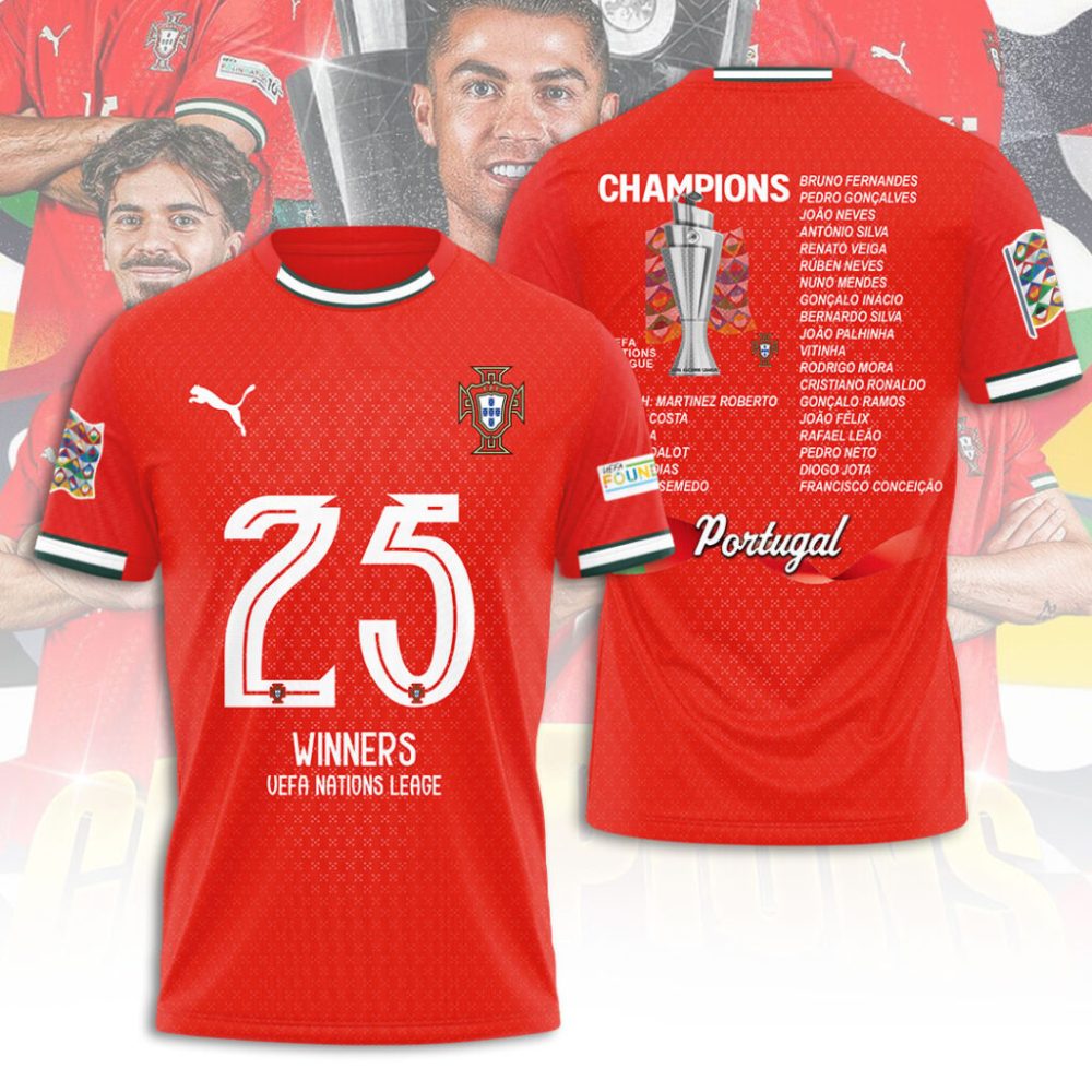 Portugal National Football Team 3D Shirt Hoodie Apparel