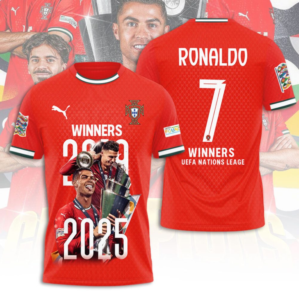 Portugal National Football Team X Cr7 3D Shirt Hoodie Apparel