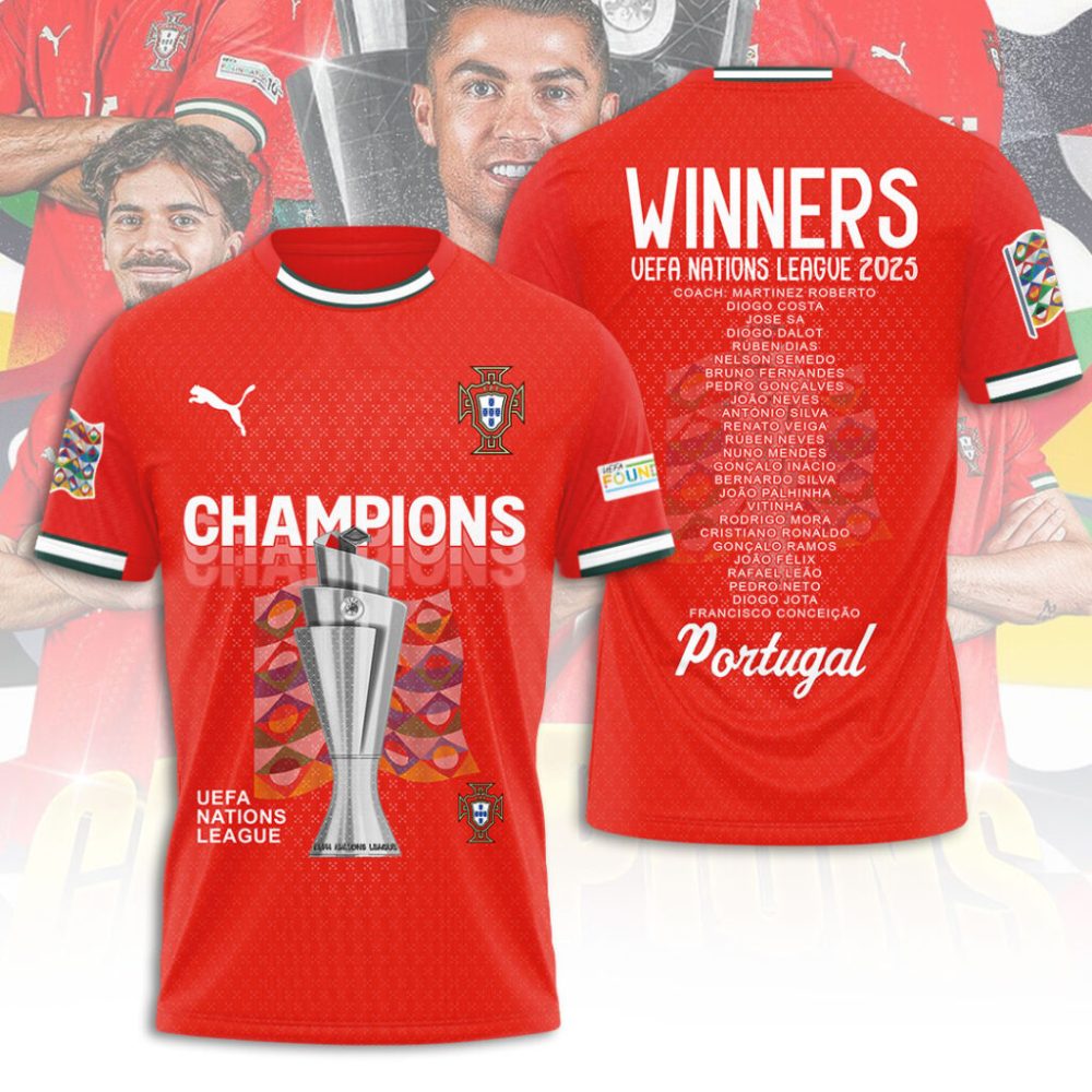 Portugal National Football Team X Cr7 3D Shirt Hoodie Apparel