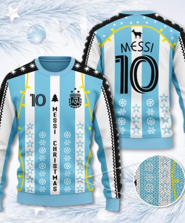 Lionel Messi X Argentina National Football Team Sweater