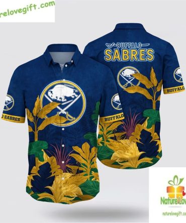 Buffalo Sabres Hawaiian Shirt Tropical Summer Fan Gift Lv Kakrvnhz