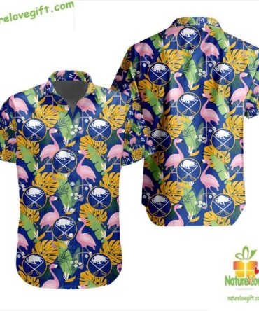 Buffalo Sabres Hawaiian Shirt Flamingo Button Up Lv C2F7747Bf6Edbbf