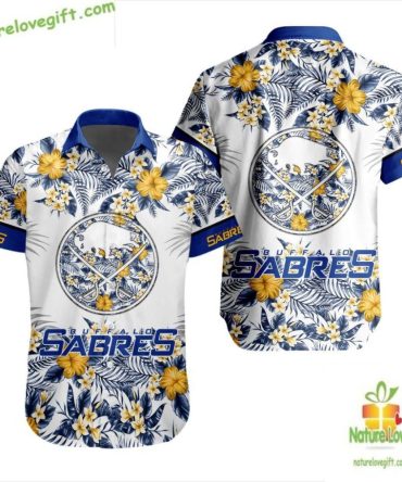 Buffalo Sabres Hawaiian Shirt Tropical Floral Design Lv68294E8B54F8Ae1B
