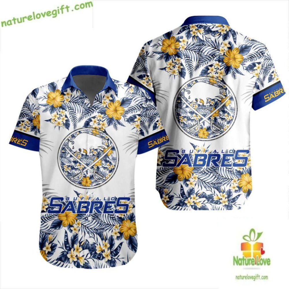 Buffalo Sabres Hawaiian Shirt Tropical Floral Design Lv68294E8B54F8Ae1B