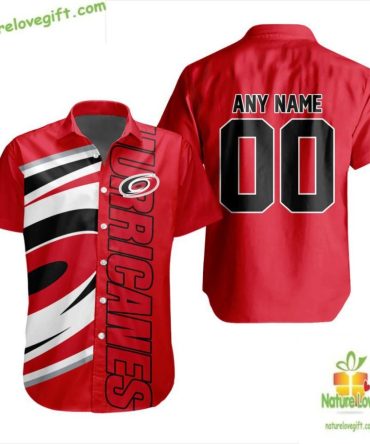 Carolina Hurricanes Hawaiian Shirt Hockey Team Aloha Button Up Lv4882