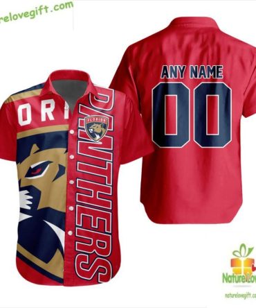 Florida Panthers Hawaiian Shirt Hockey Team Button Up Aloha Shirt Lv22031824Ad12D4Dd