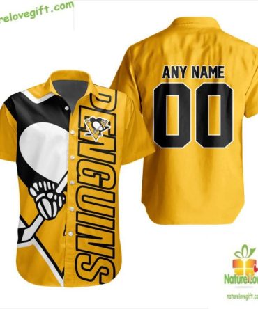 Pittsburgh Penguins Hawaiian Shirt Hockey Team Aloha Button Up Shirt