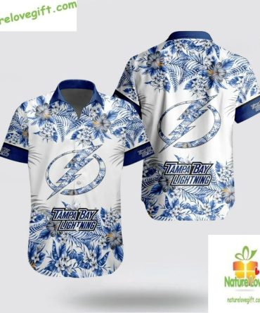 Tampa Bay Lightning Hawaiian Shirt Team Beach Vibe Aloha