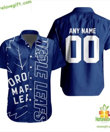 Toronto Maple Leafs Hawaiian Shirt Hockey Team Button Up Aloha Shirt