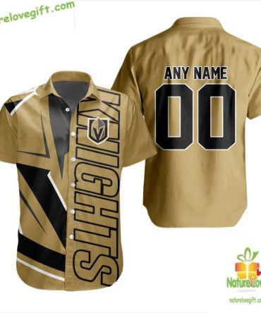 Vegas Golden Knights Hawaiian Shirt Hockey Team Aloha Button Up