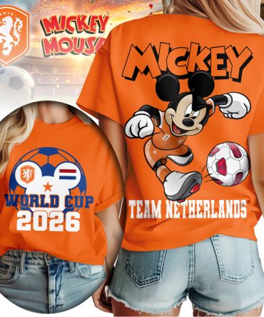 Netherlands , Premium Wc26 Mickey Women Shirt