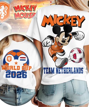 Netherlands , Premium Wc26 Mickey Women Shirt