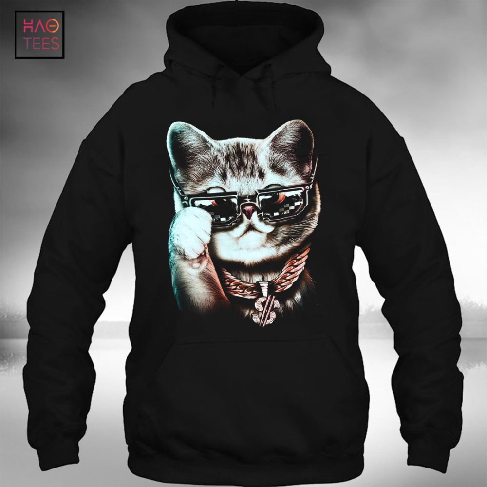 Noble Cat Wearing Glasses Is Very Eye-Catching T-Shirt - Image 4