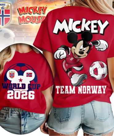 Norway , Premium Wc26 Mickey Women Shirt