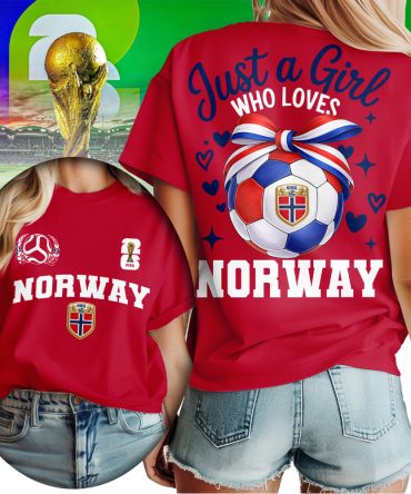 Norway , Premium Wc26 Just A Girl Who Loves Soccer Shirt