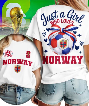 Norway , Premium Wc26 Just A Girl Who Loves Soccer Shirt