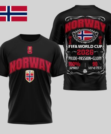 Norway , Premium Wc26 Pride Passion Glory 3D Shirt