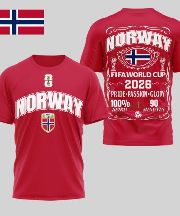 Norway , Premium Wc26 Pride Passion Glory 3D Shirt