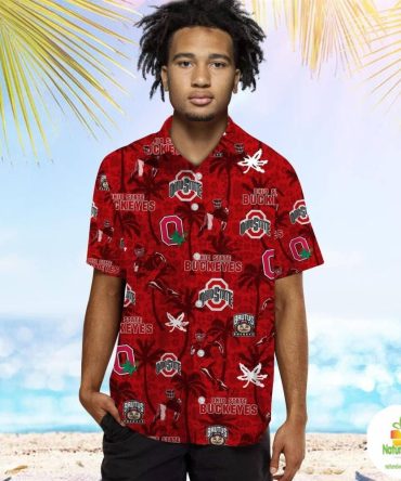 Personalized Ohio State Buckeyes Hawaiian Shirt For Men And Women