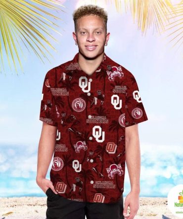 Personalized Oklahoma Sooners Hawaiian Shirt