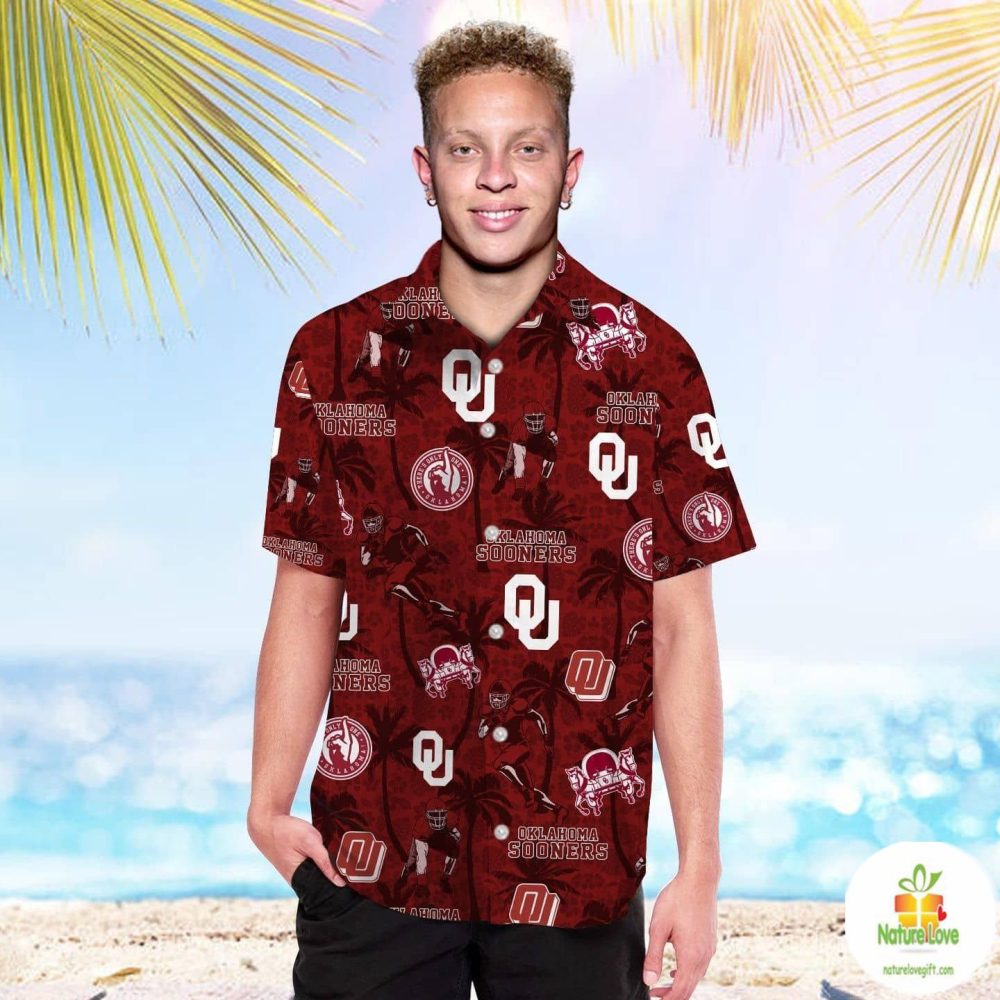 Personalized Oklahoma Sooners Hawaiian Shirt