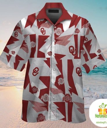 Oklahoma Sooners Ncaa Hawaiian Shirt Tropical Aloha