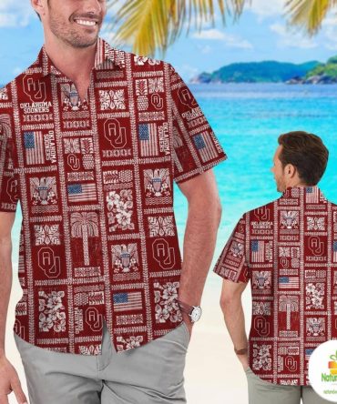 Oklahoma Sooners Hawaiian Shirt For Men Women Summer Aloha Shirts