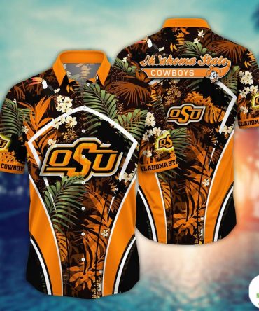 Oklahoma State Cowboys Ncaa Hawaiian Shirt Trendy Aloha Shirt
