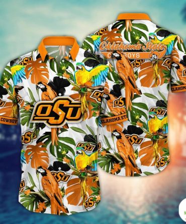 Oklahoma State Cowboys Ncaa Hawaiian Shirt Midsummertime Aloha