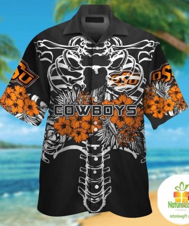 Oklahoma State Cowboys Tropical Hawaiian Shirt Short Sleeve Aloha