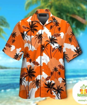 Oklahoma State Cowboys Hawaiian Shirt Short Sleeve Aloha Top Ver06