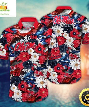 Ole Miss Rebels Ncaa Hawaii Shirt Independence Day