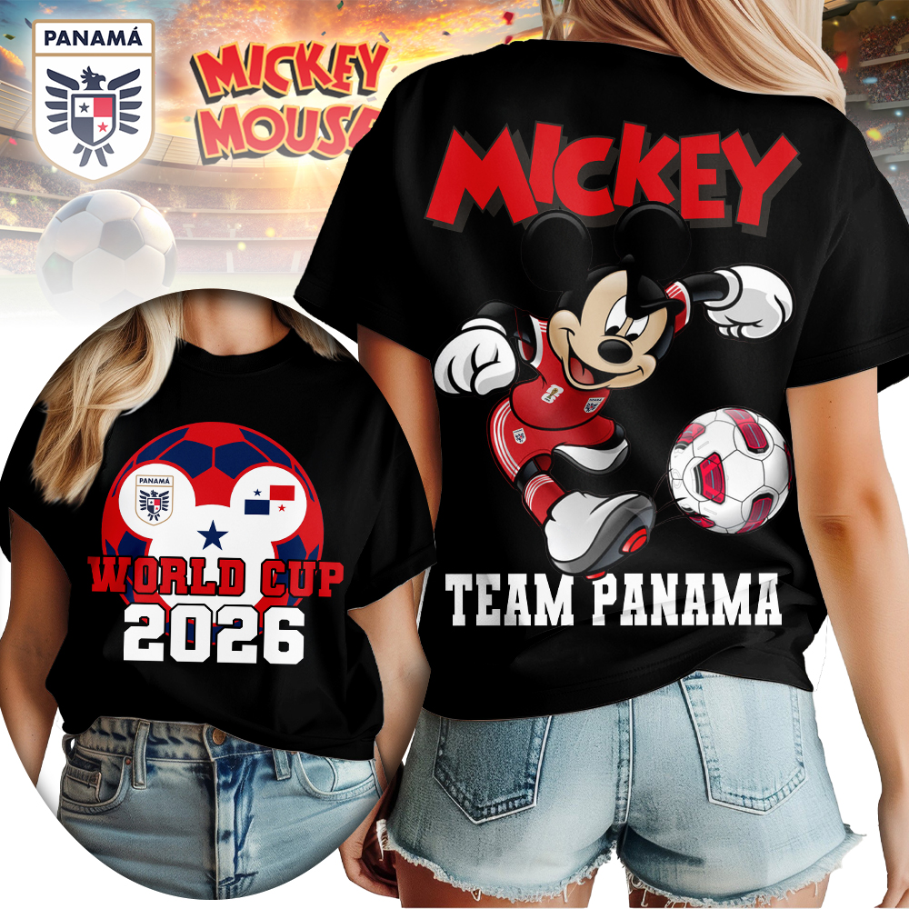 Panama , Premium Wc26 Mickey Women Shirt