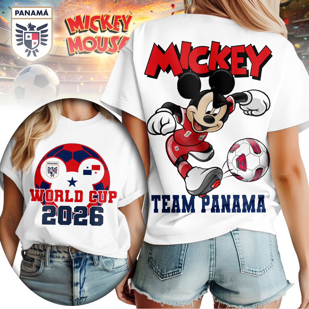 Panama , Premium Wc26 Mickey Women Shirt