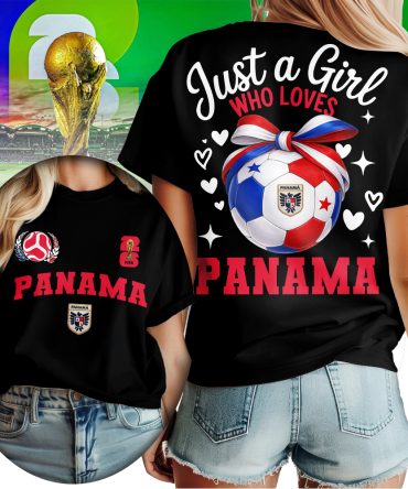 Panama , Premium Wc26 Just A Girl Who Loves Soccer Shirt