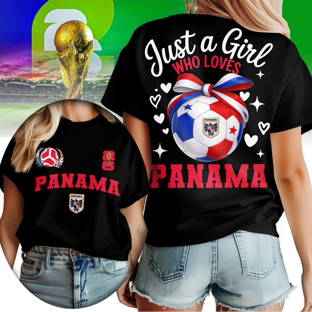 Panama , Premium Wc26 Just A Girl Who Loves Soccer Shirt