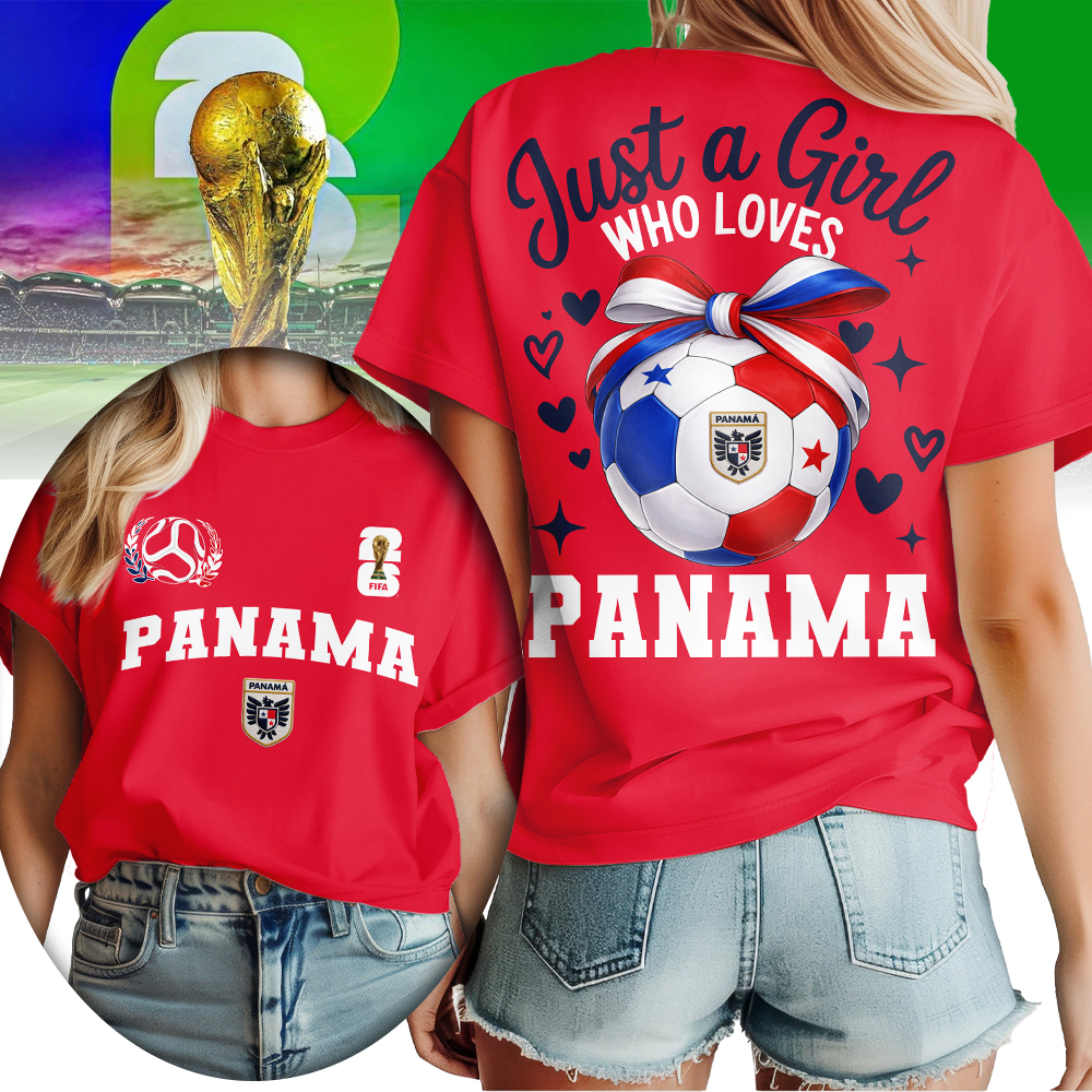 Panama , Premium Wc26 Just A Girl Who Loves Soccer Shirt