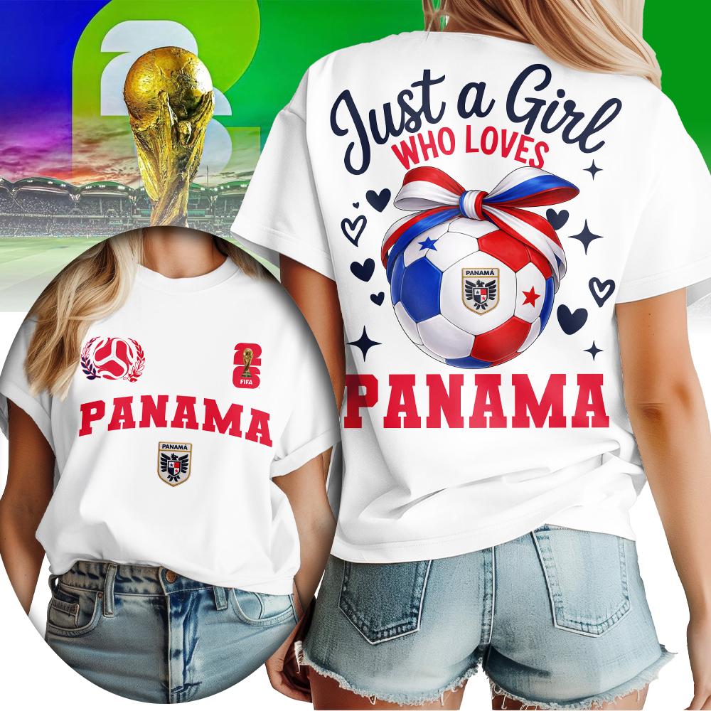 Panama , Premium Wc26 Just A Girl Who Loves Soccer Shirt